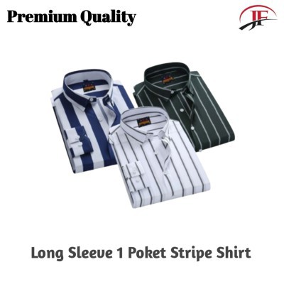 Full Sleeve check Formal Shirt for man 3pcs