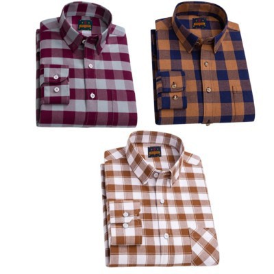Premium Check Shirt For Man 3pcs