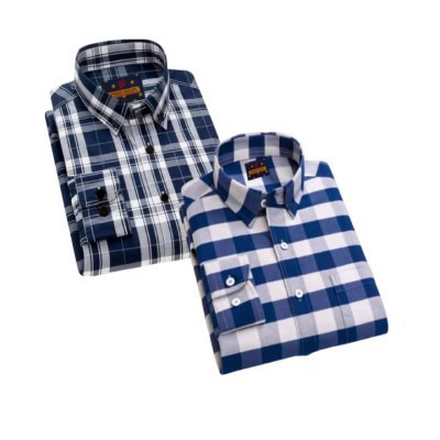 Premium Check Shirt For Man 2pcs