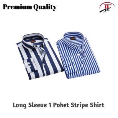 Full Sleeve check Formal Shirt for man 2pcs