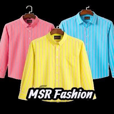 Full Sleeve check Formal Shirt for man 3pcs